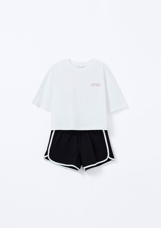 Foto do produto: Conjunto Infantil Menina Runner - Off white