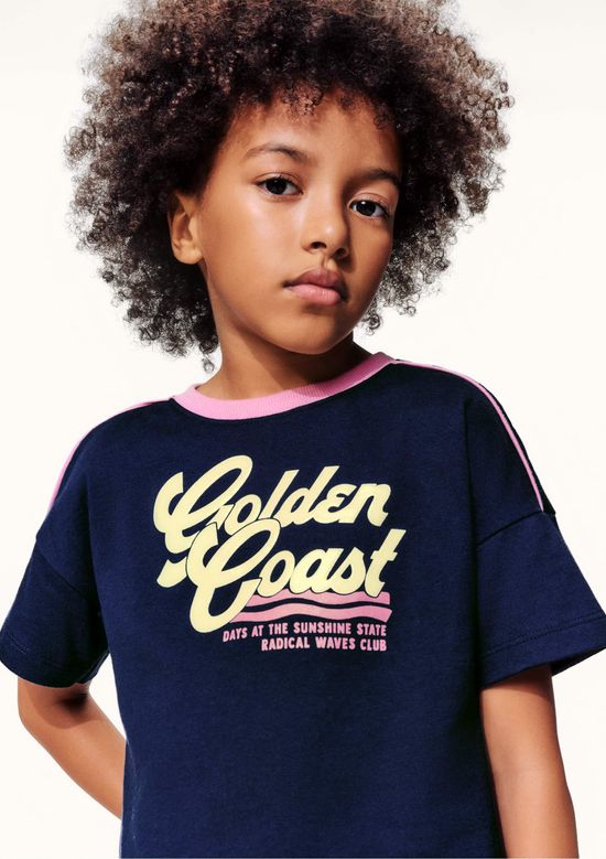 Foto do produto: Blusa Infantil Menina Super Cotton Boxer - Azul