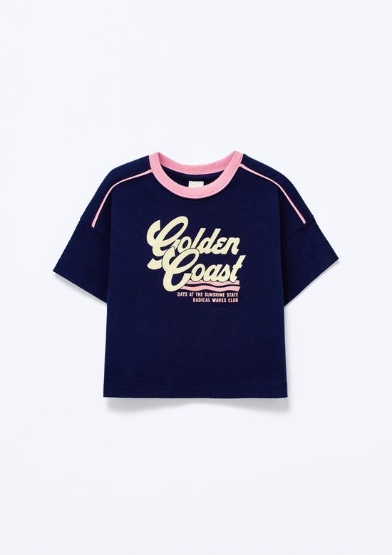 Foto do produto: Blusa Infantil Menina Super Cotton Boxer - Azul