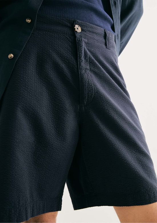 Foto do produto: Bermuda Masculina Reta Anarruga - Azul