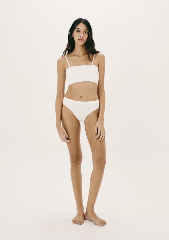 Foto do produto: Calcinha Biquini Canelada + Necessaire - Off white