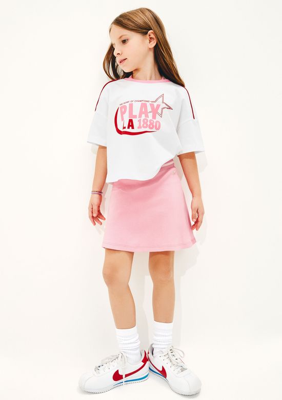 Foto do produto: Blusa Infantil Menina Super Cotton Boxer - Off white