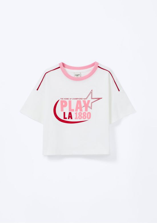Foto do produto: Blusa Infantil Menina Super Cotton Boxer - Off white