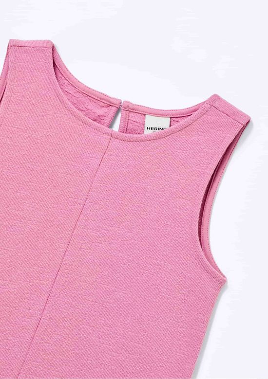 Foto do produto: Vestido Infantil Godê Texturizado - Rosa