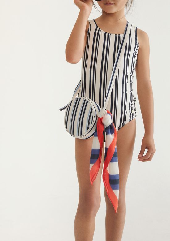 Foto do produto: Bolsa Tiracolo Infantil Menina Estampada - Creme