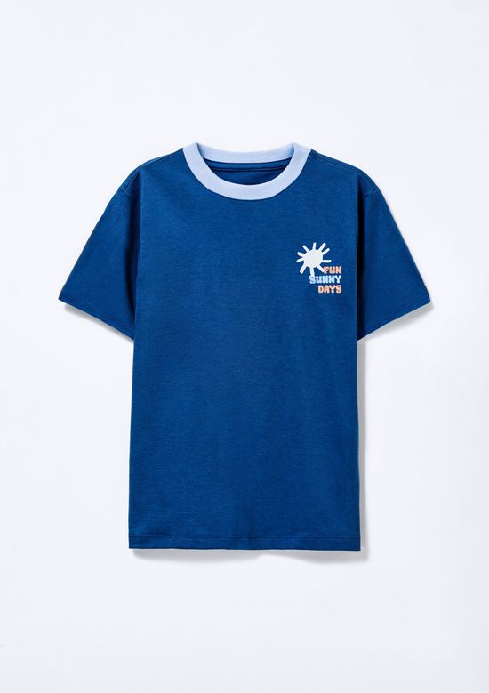 Foto do produto: Pijama Infantil Menino Brilha No Escuro - Azul