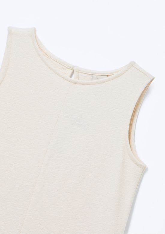 Foto do produto: Vestido Infantil Godê Texturizado - Creme