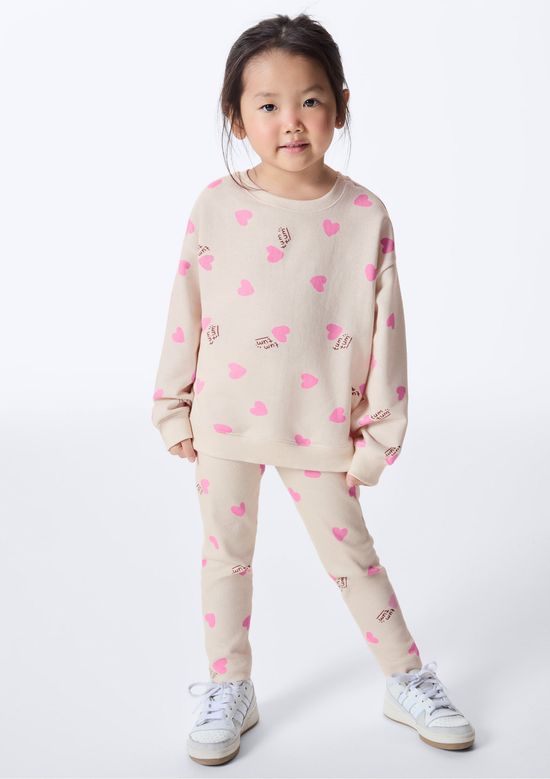 Foto do produto: Conjunto Infantil Menina Toddler Estampado - Nude