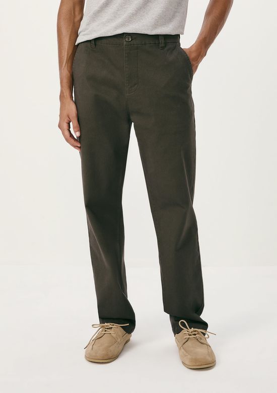 Foto do produto: Calça Masculina Chino Reta - Verde