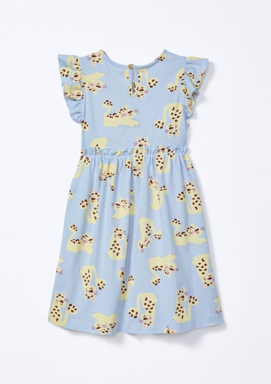 Foto do produto: Vestido Infantil Toddler Com Babado - Azul