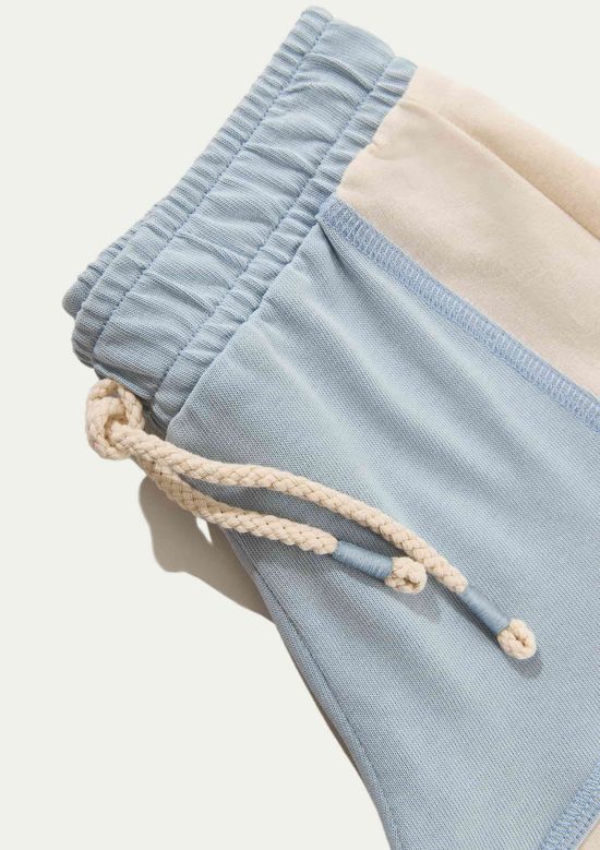 Foto do produto: Shorts Infantil Menina Moletom Runner - Azul