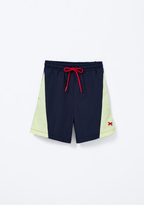 Foto do produto: Bermuda Infantil Menino Regular Em Nylon - Azul