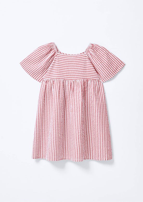 Foto do produto: Vestido Infantil Menina Fio Tinto - Vermelho