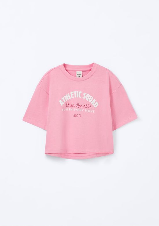 Foto do produto: Blusa Infantil Menina Box Oversized - Rosa