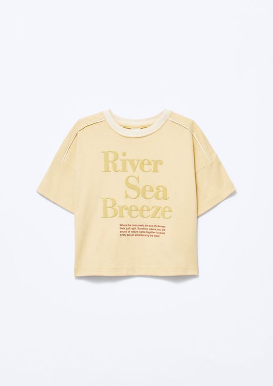 Foto do produto: Blusa Infantil Menina Super Cotton Boxer - Amarelo