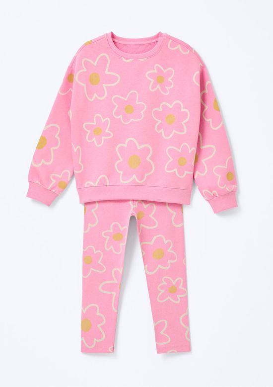 Foto do produto: Conjunto Infantil Menina Toddler Estampado - Rosa