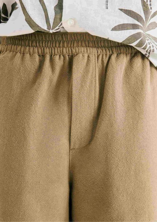 Foto do produto: Bermuda Masculina Reta Texturizada - Verde