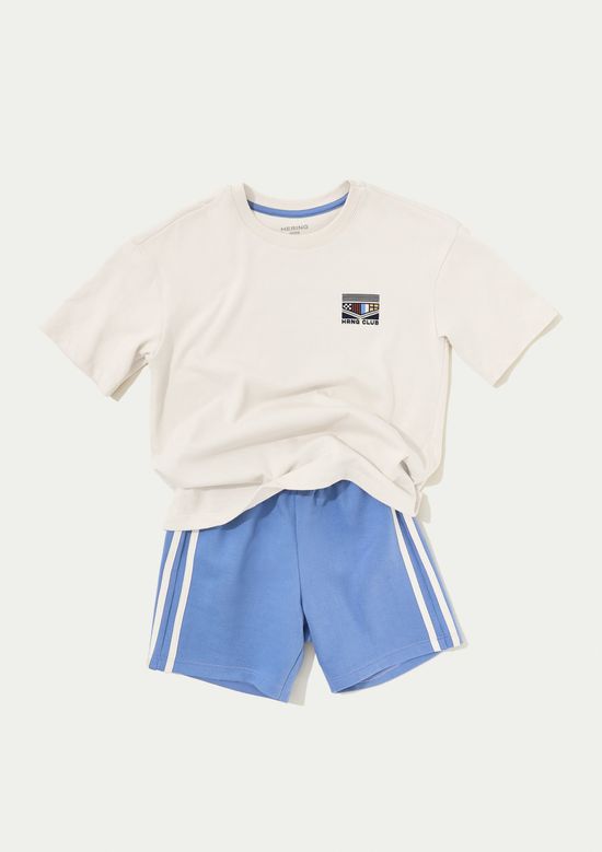 Foto do produto: Conjunto Infantil Menino Curto Estampado - Azul