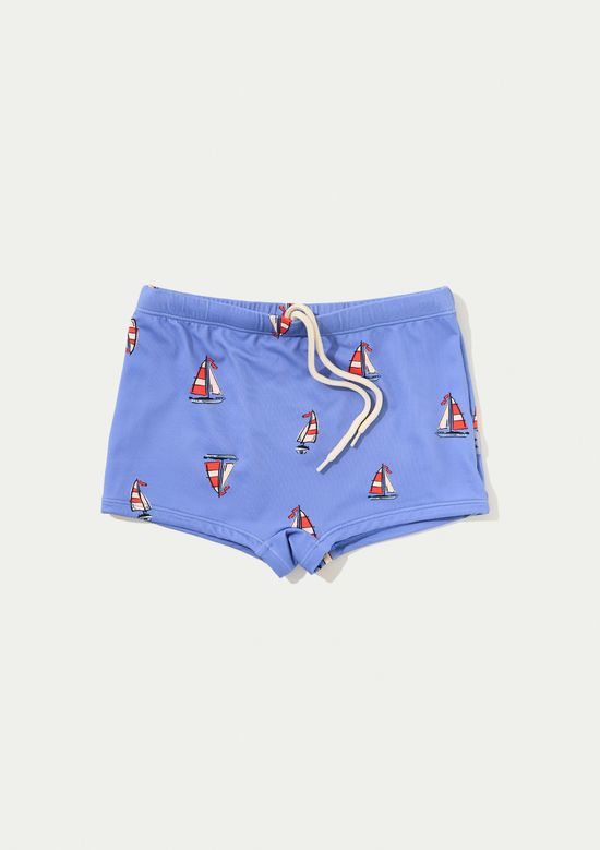 Foto do produto: Sunga Infantil Boxer Com Lycra® - Azul