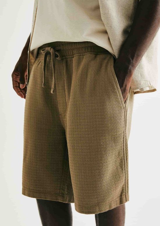 Foto do produto: Bermuda Masculina Texturizada - Verde