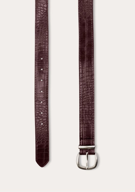 Foto do produto: Cinto Feminino Pu Croco - Vinho
