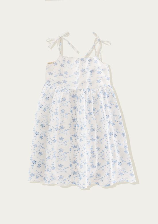 Foto do produto: Vestido Infantil Evasê Laise - Creme