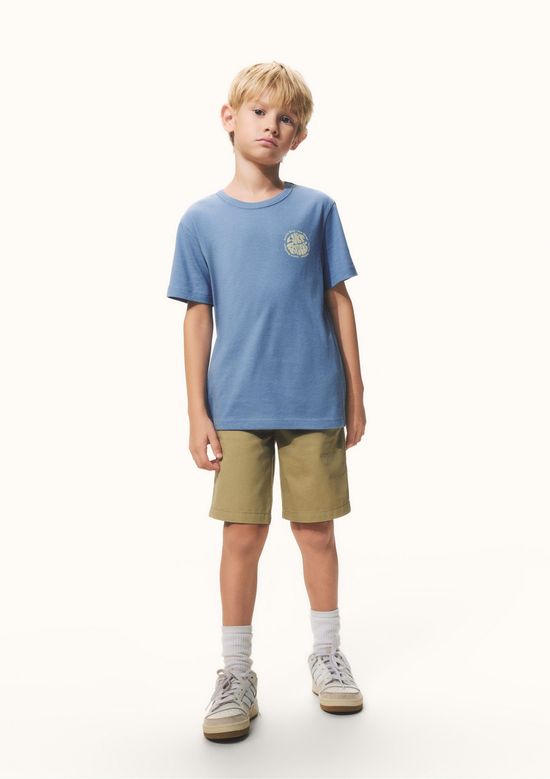 Foto do produto: Camiseta Infantil Menino Regular Estampada - Azul
