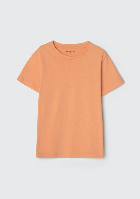 Foto do produto: Camiseta Básica Infantil Menino Manga Curta Slim - Laranja
