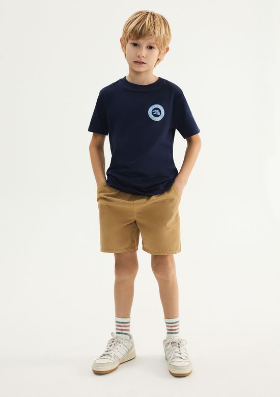 Foto do produto: Camiseta Infantil Menino Regular Estampada - Azul