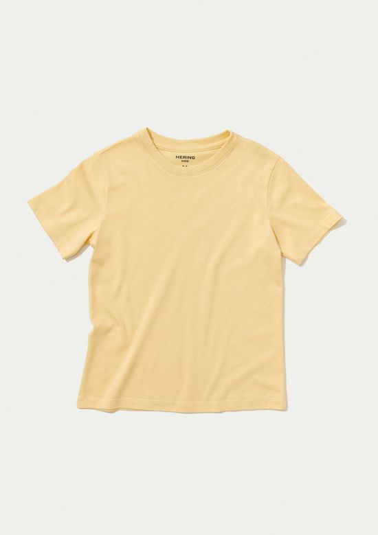Foto do produto: Camiseta Básica Infantil Menino Manga Curta Slim - Amarelo