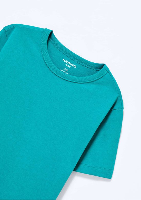 Foto do produto: Camiseta Básica Infantil Algodão Unissex - Verde