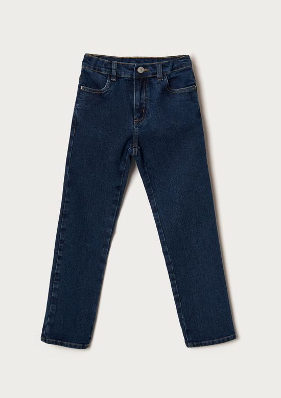 Foto do produto: Calça Jeans Infantil Menino Slim - Azul