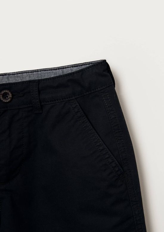 Foto do produto: Bermuda Básica Infantil Menino Chino - Preto