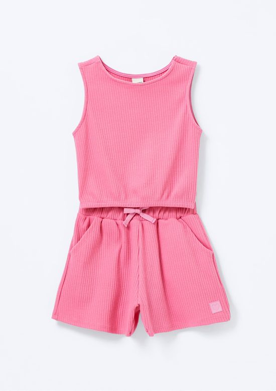 Foto do produto: Conjunto Curto Infantil Menina - Rosa
