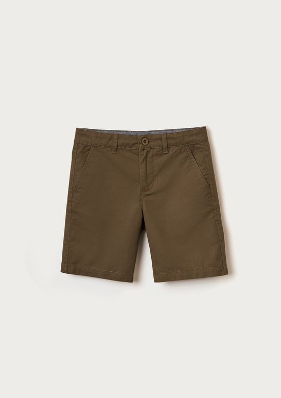Foto do produto: Bermuda Básica Infantil Menino Chino - Verde