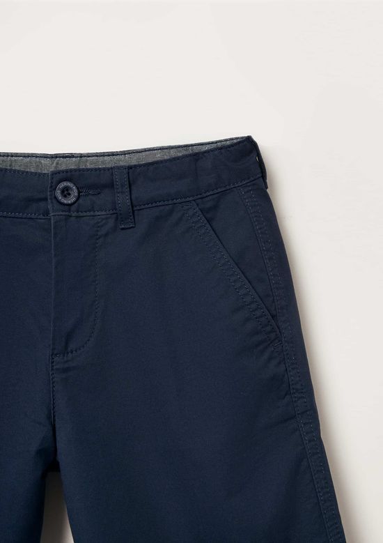 Foto do produto: Bermuda Básica Infantil Menino Chino - Azul