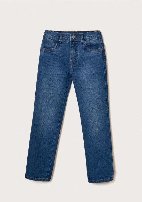 Foto do produto: Calça Jeans Infantil Menino Slim - Azul