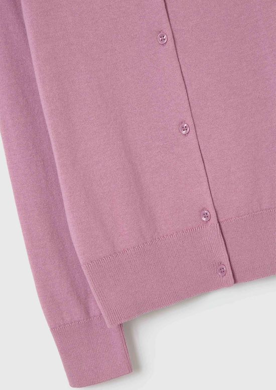 Foto do produto: Cardigan Infantil Menina Em Tricô - Roxo