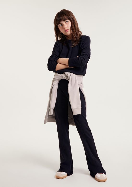 Foto do produto: Calça Infantil Menina Flare - Preto