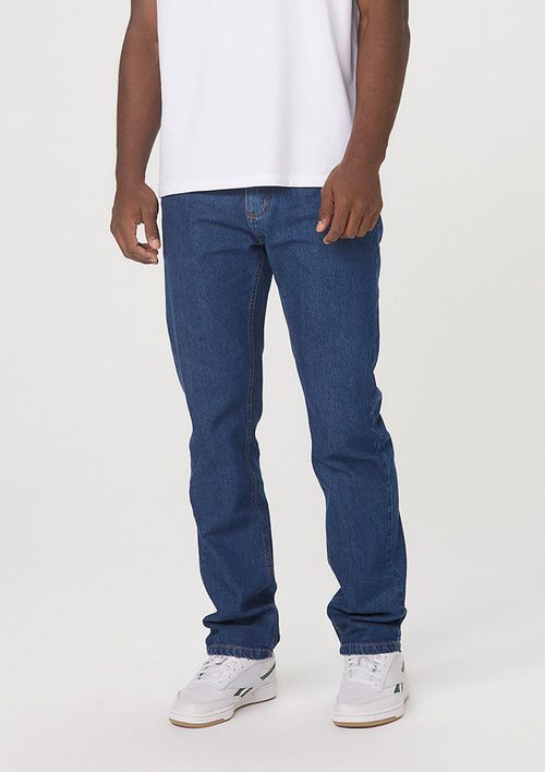 Calça Jeans Masculina Slim - Azul