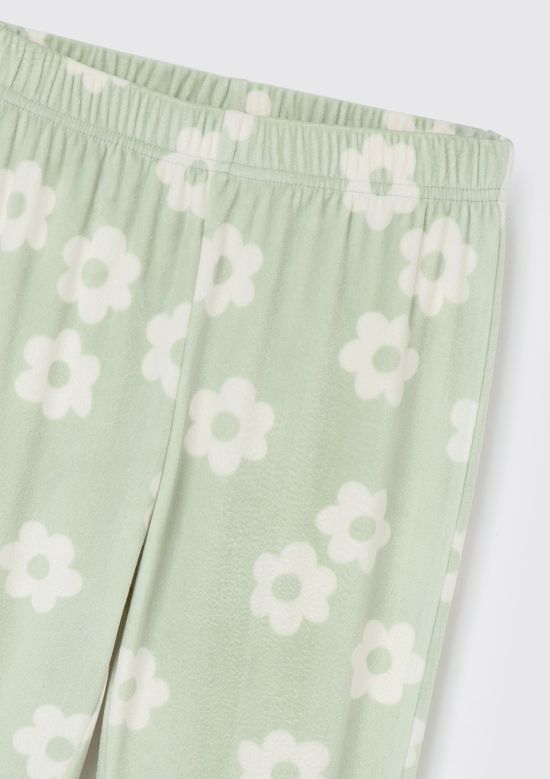 Foto do produto: Pijama Longo Infantil Menina Em Plush - Verde