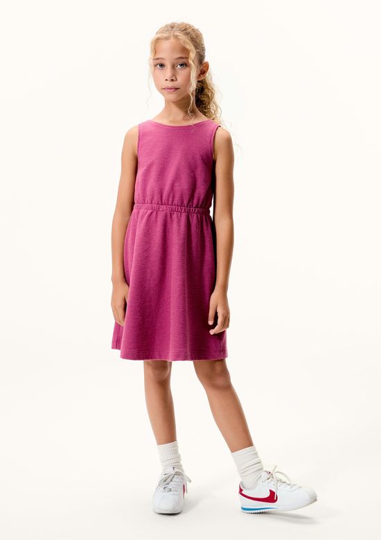 Foto do produto: Vestido Infantil Curto Texturizado - Roxo