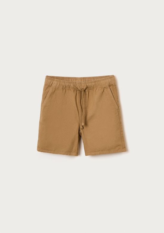 Foto do produto: Shorts Infantil Menino Em Sarja - Caqui