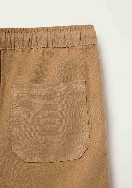 Foto do produto: Shorts Infantil Menino Em Sarja - Caqui