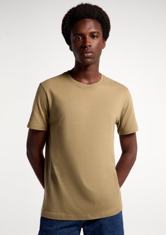 Foto do produto: Camiseta Básica Unissex Manga Curta Regular World - Marrom