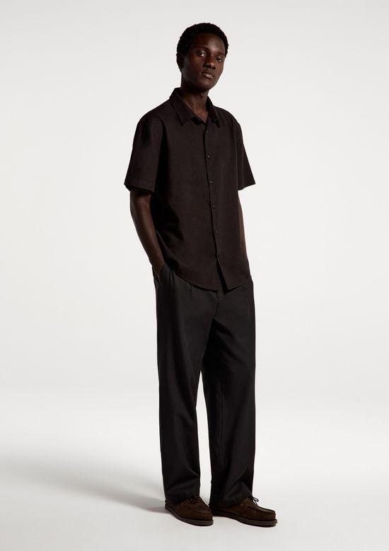 Foto do produto: Calça Masculina Alfaiataria Reta - Preto