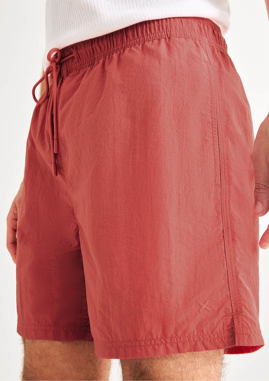 Foto do produto: Shorts De Banho Masculino Texturizado - Vermelho