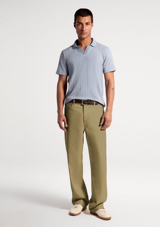 Foto do produto: Calça Masculina Comfort Em Sarja - Caqui