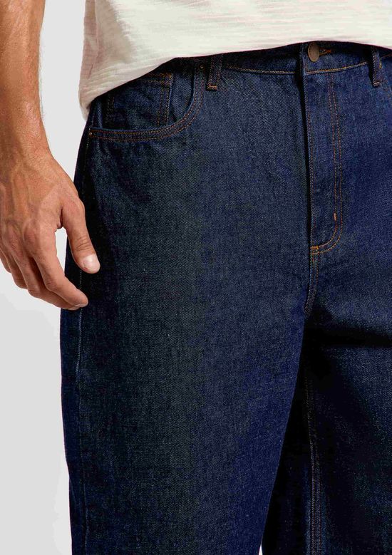 Foto do produto: Calça Masculina Reta em Jeans - Azul