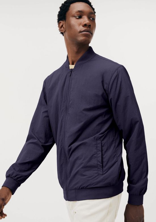 Foto do produto: Jaqueta Masculina Bomber em Nylon - Azul